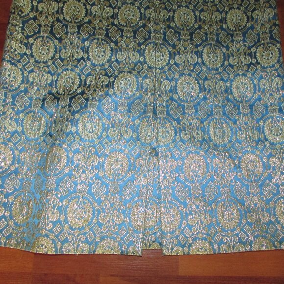 Vintage Gold Brocade Gown - XS, Small - Picture 14 of 14